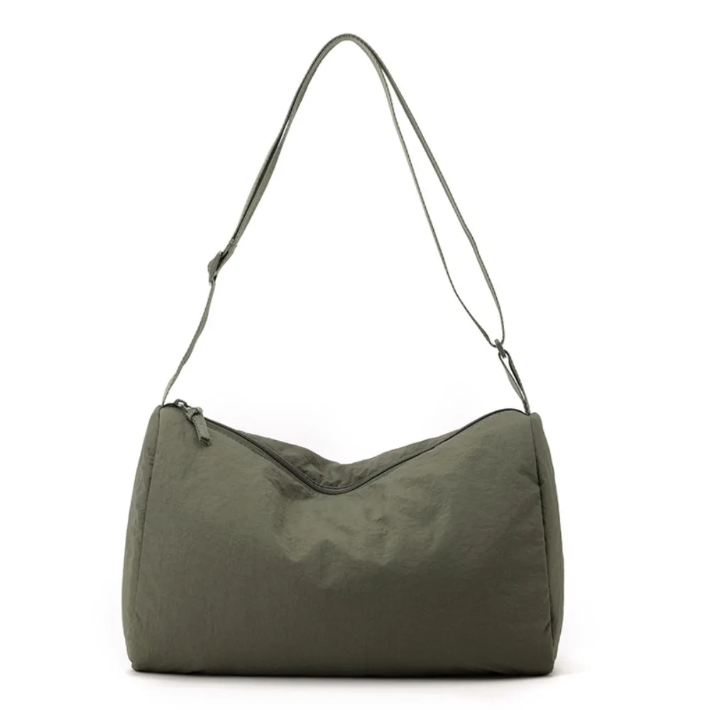 

Повседневная универсальная сумка на плечо в корейском стиле, школьная сумка большой вместимости, простая сумка через плечо, однотонная сумка для пельменей, студенческая