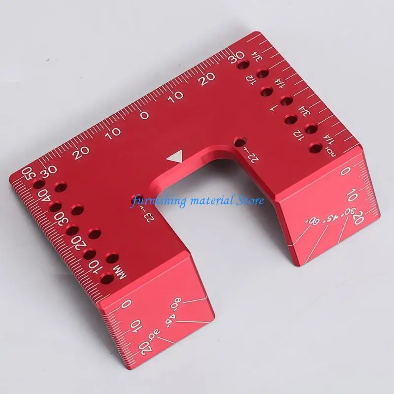 Y5GD Strong Limit Plate Hinge Mounting Tool Cabinet Hole Drilling Locator Jig Woodworking Installation Tools
