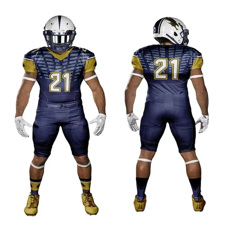 أطقم كرة قدم أمريكية عالية الجودة، زي اللاعب والمدرب