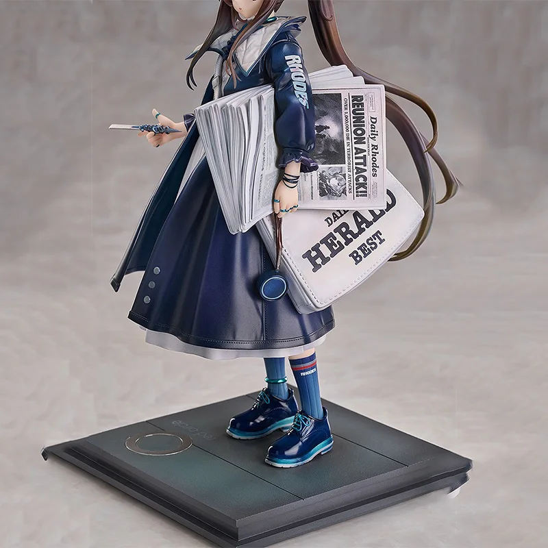 Oryginalny oryginalny GSC Arknights Amiya Paperboy PVC 1/7 25CM akcja Anime rysunek Model kolekcjonerski lalka statua ozdoba prezent