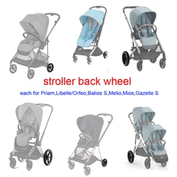 Roue arrière de poussette pour Cybex Priam ata os Melio Gazelle S Balios S vebelle Orfeo, accessoires de roue arrière Bumosquito