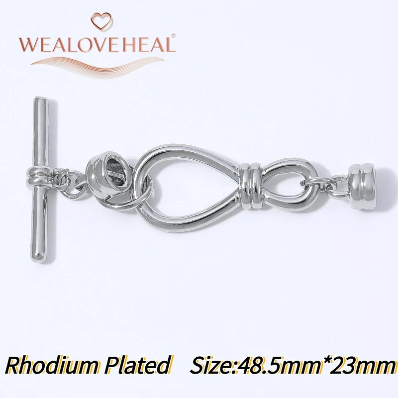 18K vergoldeter Messing-Herz-OT-Knebelverschluss mit Mikro-Pavé-Zirkonia für DIY-Armband- und Halsketten-Schmuckherstellung Zubehör – Detail 24
