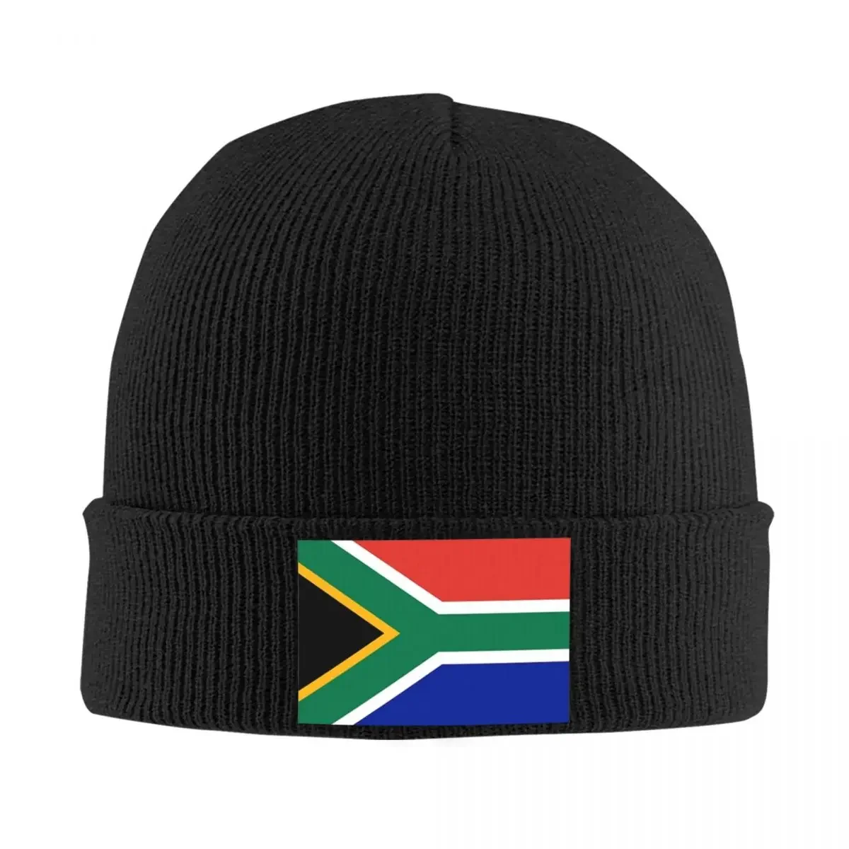 S-South Africa Beanie Hats Flag Bonnet Hats Men Women Cool Outdoor Sport Knit Hat Autumn Winter Graphic Thermal Elastic Caps