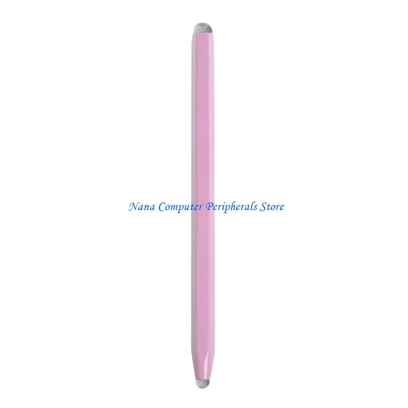 

F68C Hexagonal Metal Styluses Pen Double Tip Design For Touchscreens Devices With 6Color Option Precise And Fiber Ends Tip
