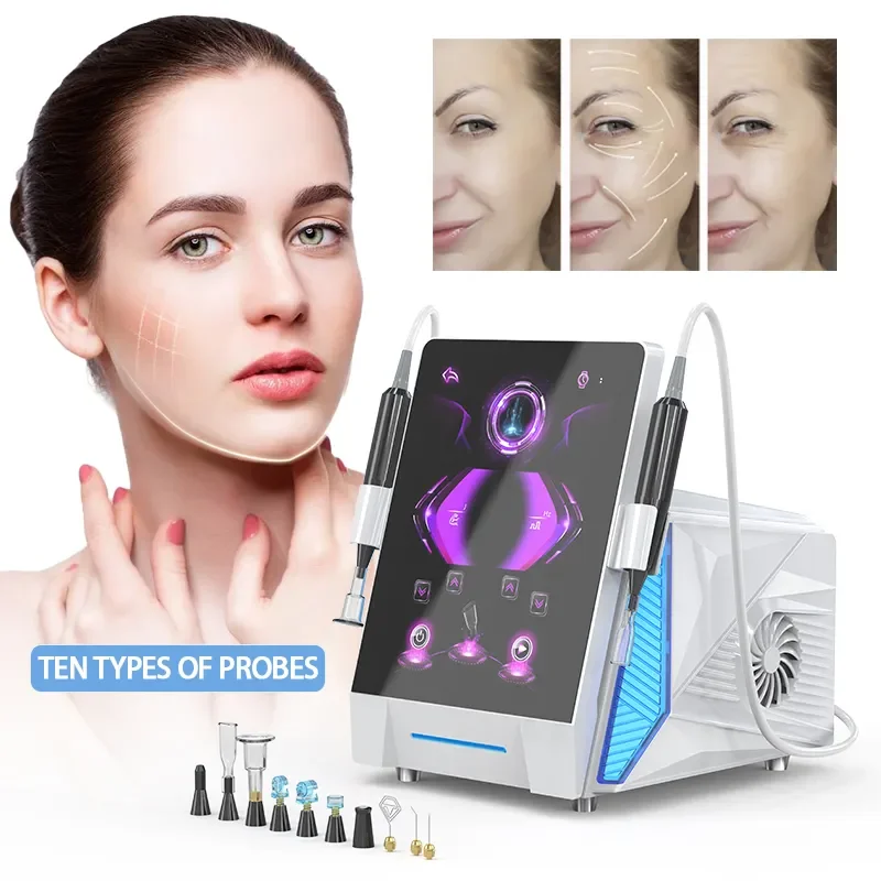

10 in 1 Cold Hot Plasma Fusion Jet Plasma Machine Scalp Care Wrinkle Reduction Spot Lightening Non-invasive Skin Rejuvenation