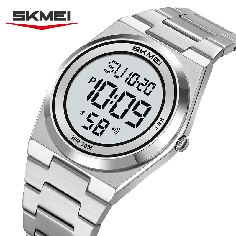 SKMEI 2610 Men's 2026 Gift LED Electronic Watch Chronograph Sports Alarm Clock Multi Functional Student Fashion Electronic Watch