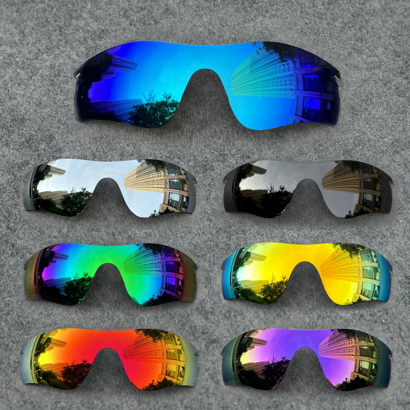 

100% UV ProtectioPolarized Replacement Lenses for Oakley RadarLock Path OO9181 RadarLock Path OO9181 Asian Fit OO9206