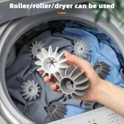 Reusable Silicone Laundry Ball Washing Machine Helper for Clothes Fabric Clothes Hair Cleaning Remove Pet Human Hair in Washing