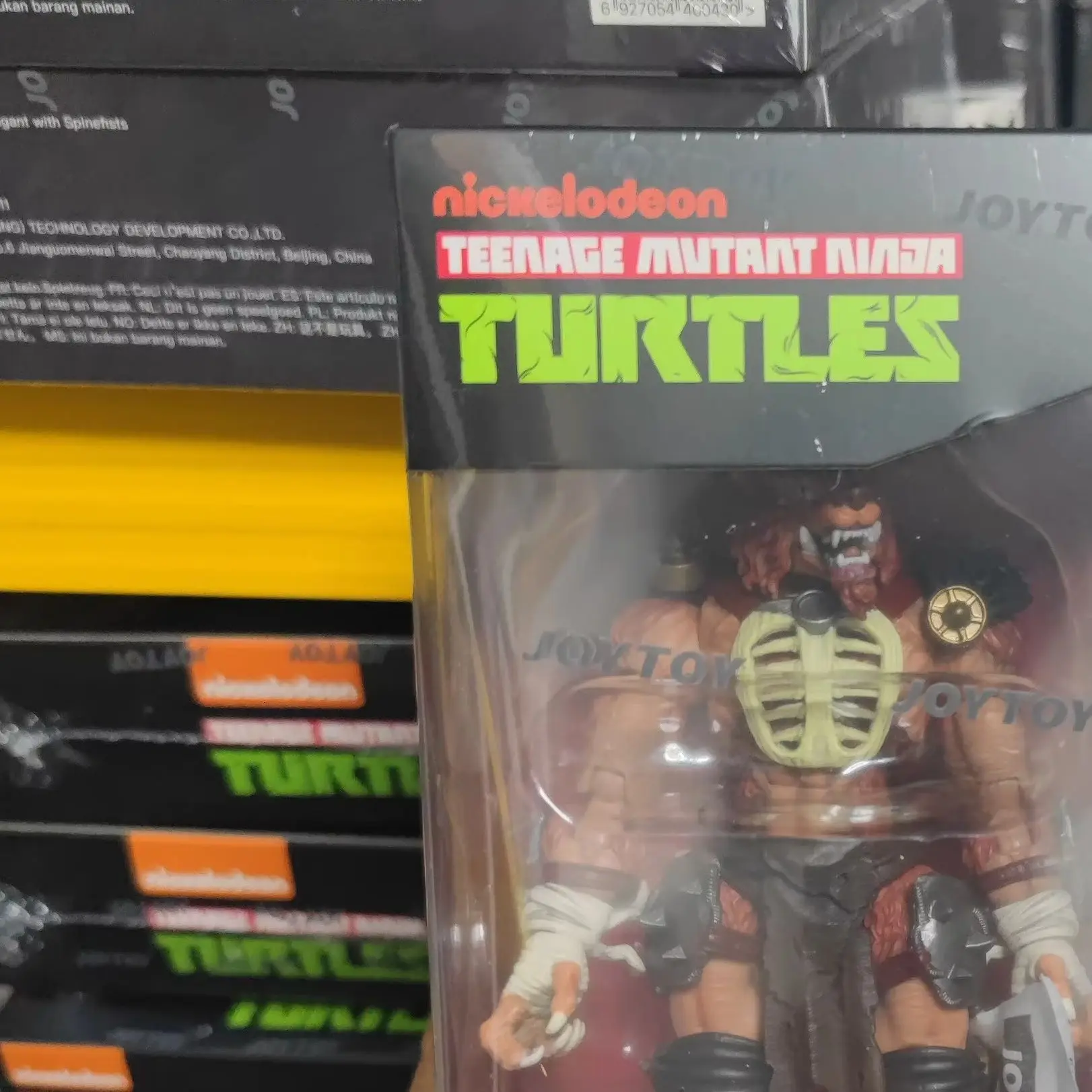 【H12.4CM】JOYTOY 1/18 Action Figure TMNT Rahzar 1/18 Model Toys