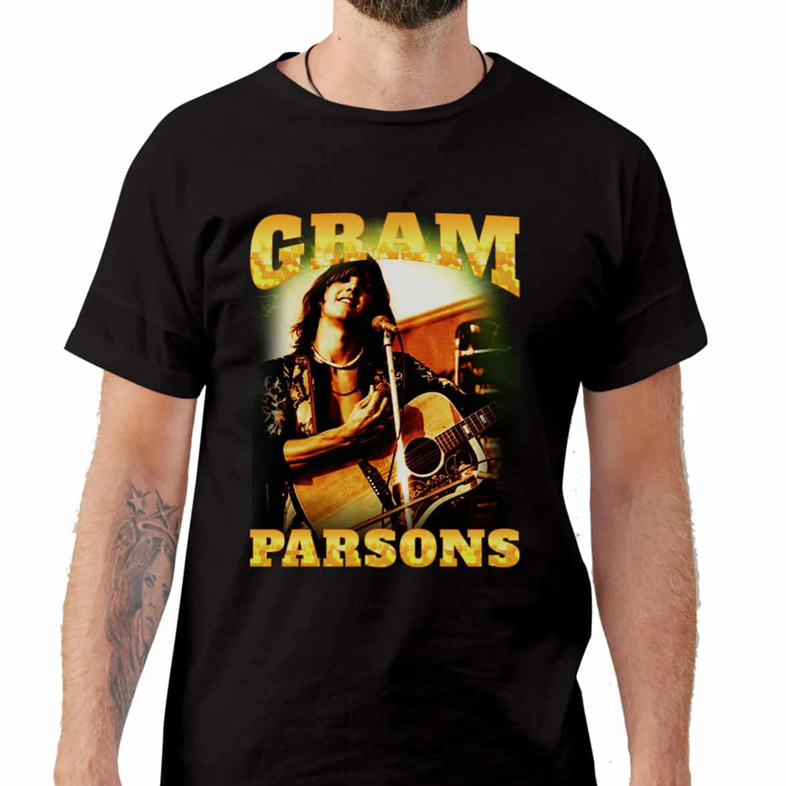 Gram Parsons Vintage Style T-Shirt Size S-4XL cg488