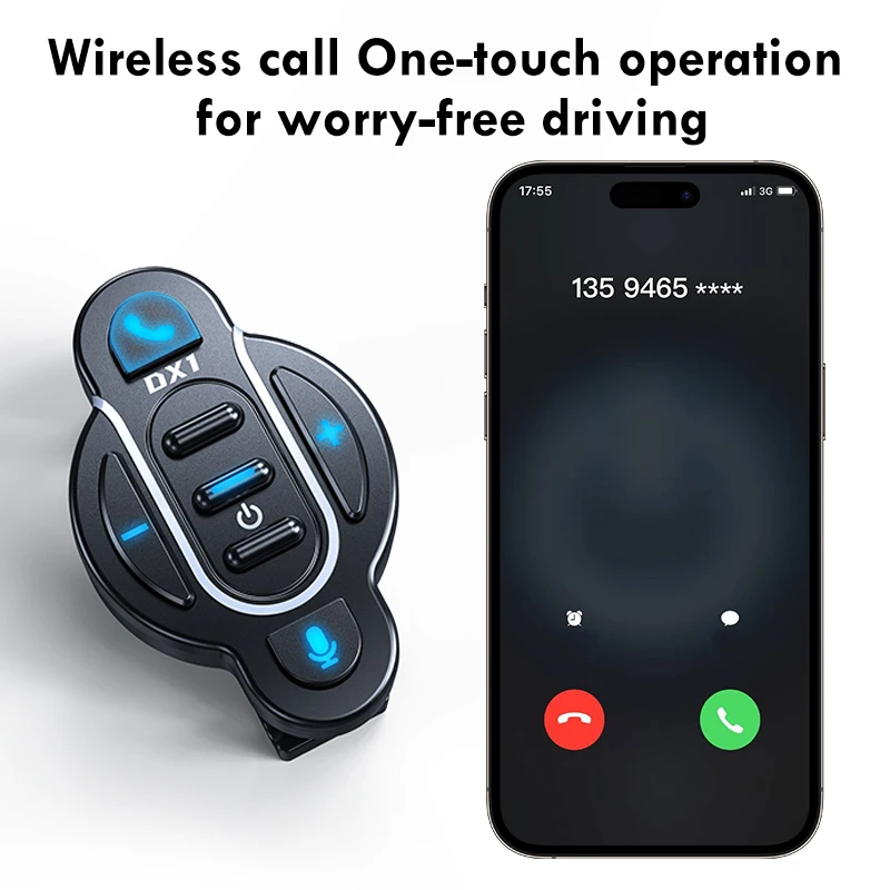 DX1 Wireless Remote Control for E-Bikes - usage example