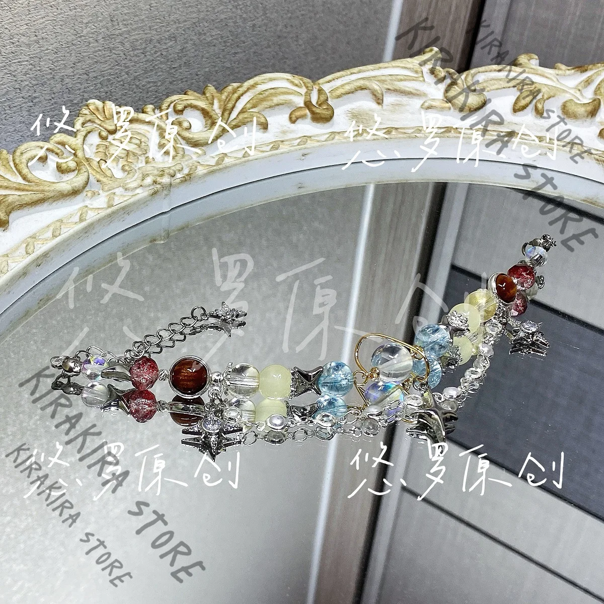 逆: 1999 Kiperina ハンドストリングビーズブレスレットハンドチェーンアクセサリーコスプレバングル Diy 手芸アニメ高品質飾り