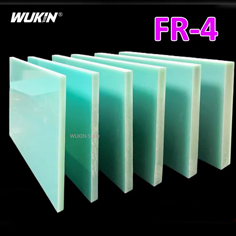 FR4 Fiberglass Sheet 1/1.5/2/2.5/3/4/5/6/8mm thickness Light-green Epoxy Resin Plate Board