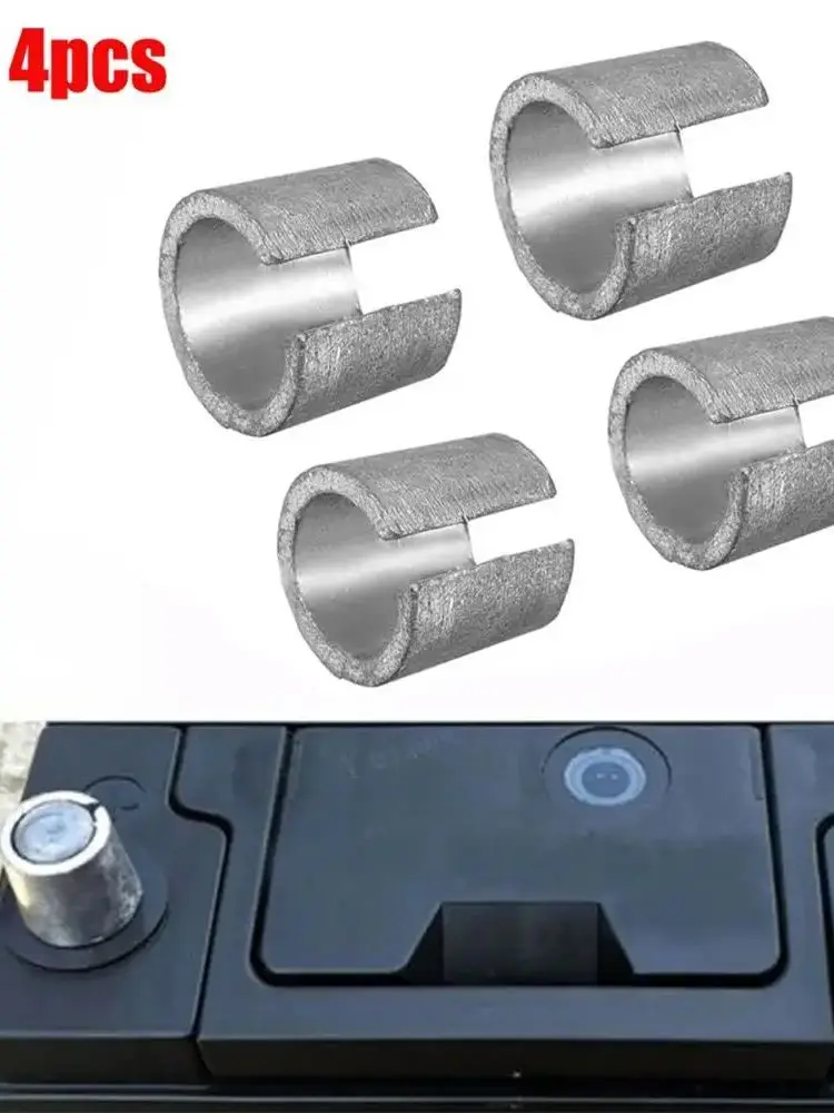 2 paires d'adaptateur de Terminal négatif de batterie, convertisseurs de cale de poste positif, convertisseurs de bornes de batterie de voiture, adaptateurs de poste