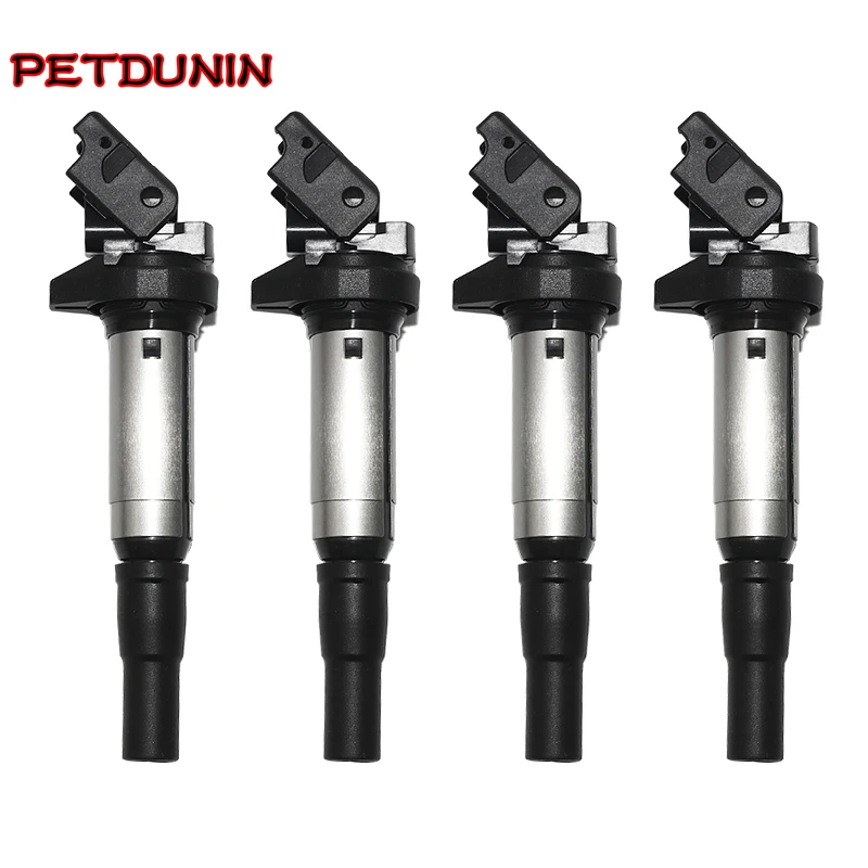 

1/4PCS 12137575010 Ignition Coil For BMW 1 3 5 X3 X5 X6 Z4 325i 328i 335i 525i 528i 545i 745Li E87 PEUGEOT 207 208 308 508