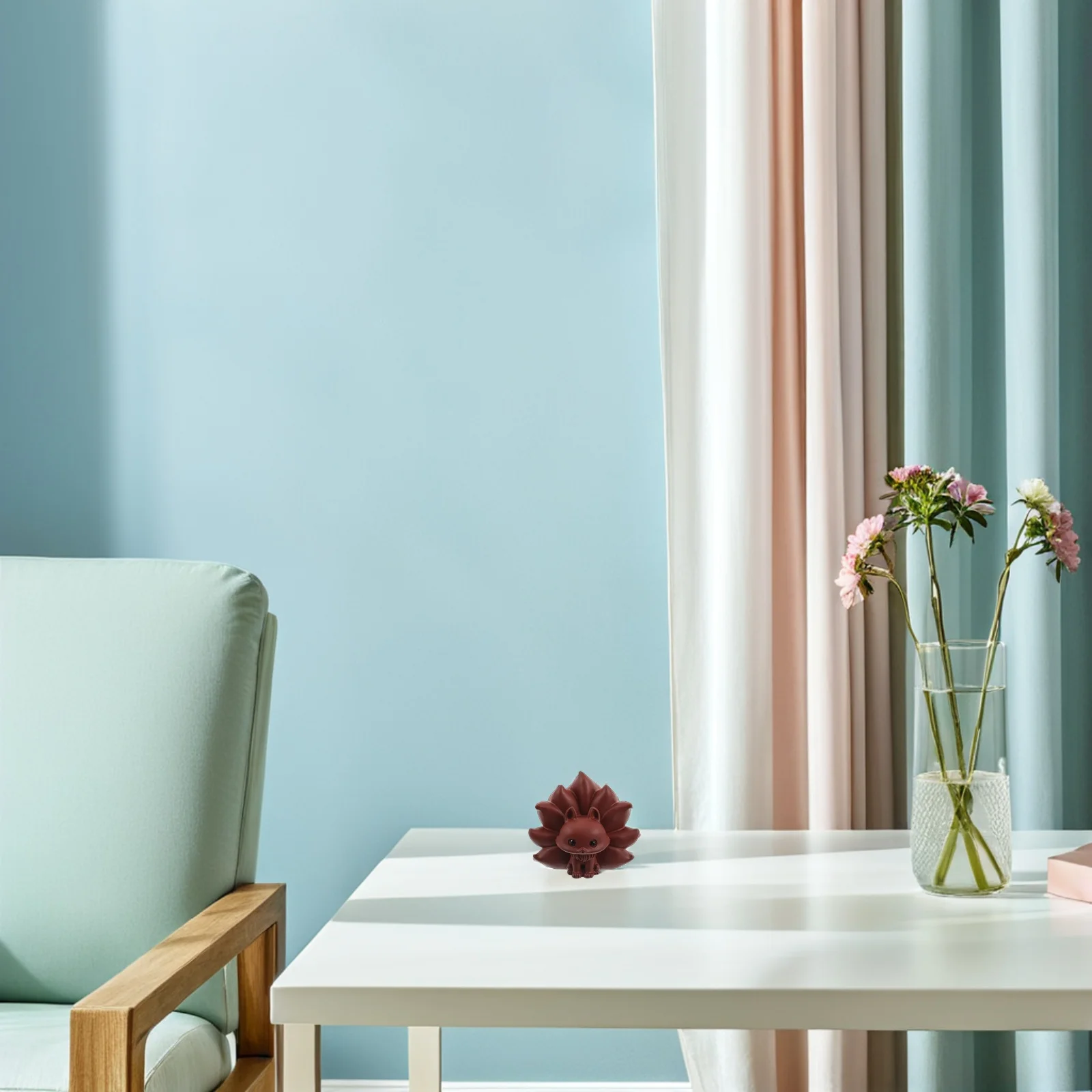 

Charming Purple Clay Pet Elegant Chinese Zisha Sculpture for Tea Tray and Office Decor Brown Figurines Home Decor