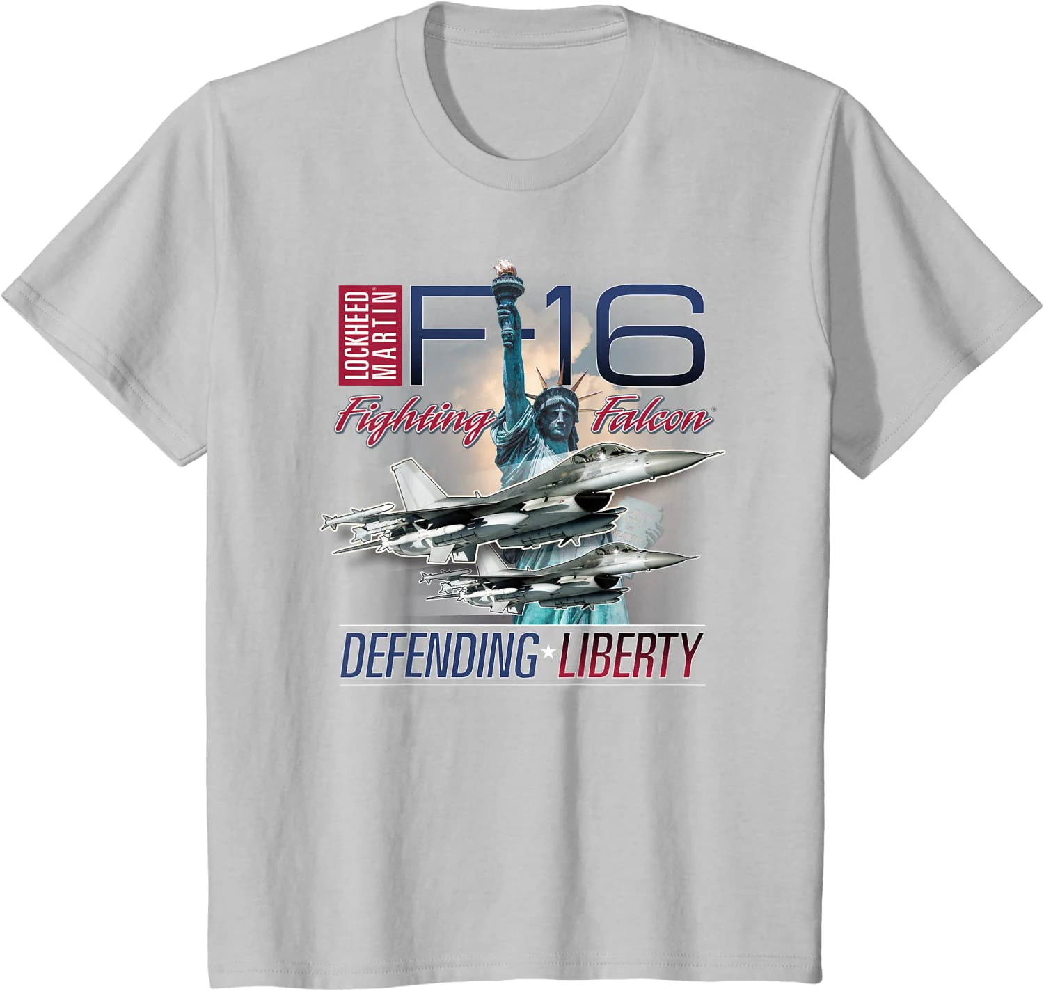 

F-16 Fighting Falcon Viper Defending Liberty T-Shirt 100% Cotton O-Neck Summer Short Sleeve Casual Mens T-shirt Size S-3XL