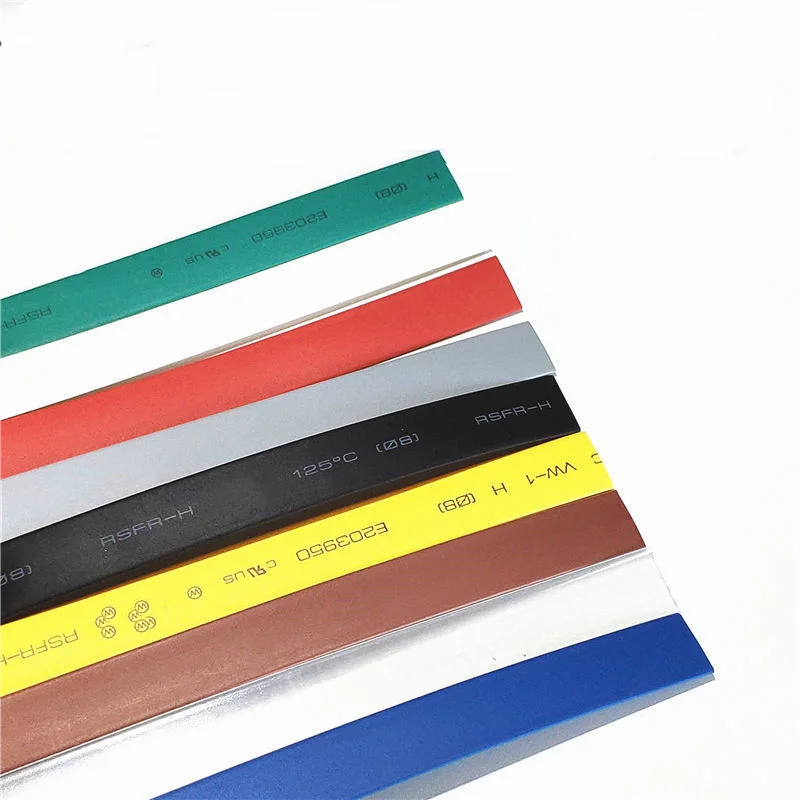 ท่อหด Φ1.0MM ที่ใช้กันทั่วไปในบรรจุภัณฑ์ท่อหดความร้อน5เมตรมี6สี