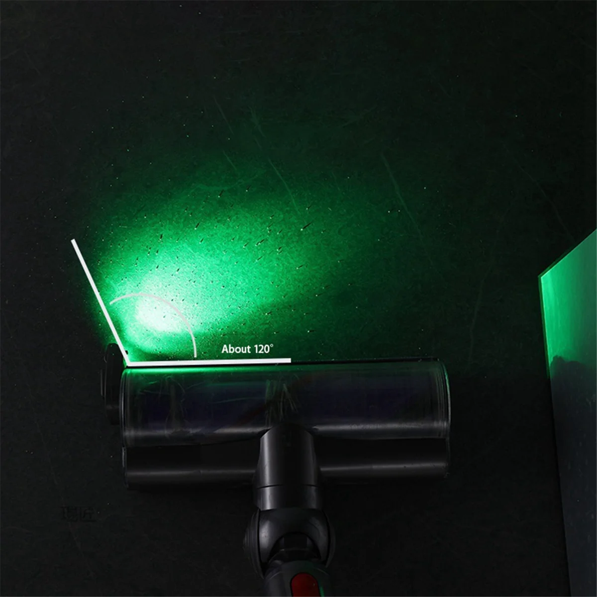 مصباح عرض الغبار ضوء مؤشر الغبار العالمي للمكانس الكهربائية والكواس،