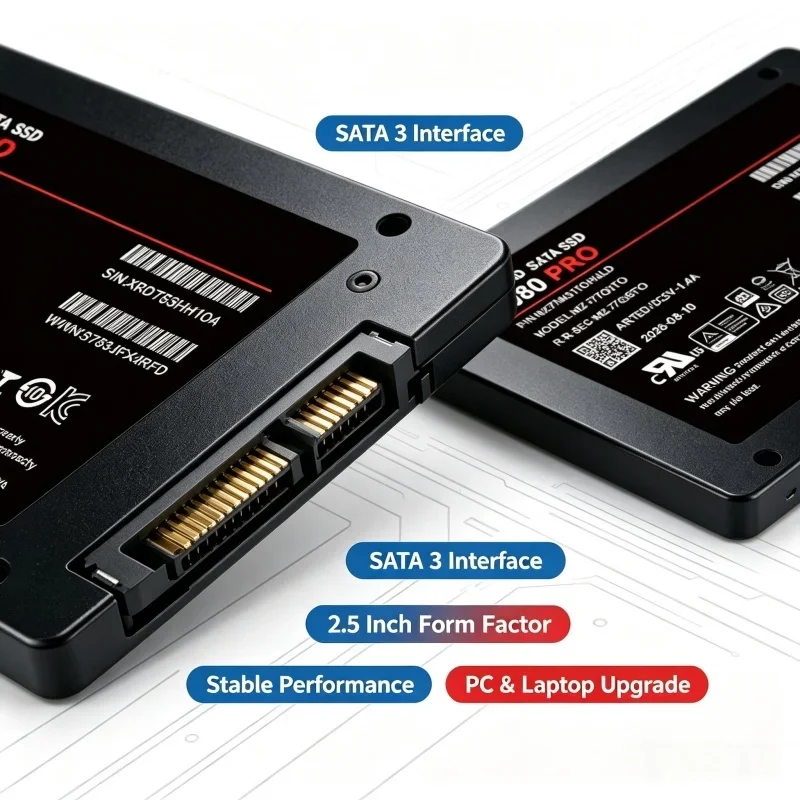 2080 PRO Internal HDD Hard Drive SSD Solid State Disk SATA3 2.5 Inch 500GB 1TB 2TB 4TB Microcomputer Laptop Desktop Notebook PC