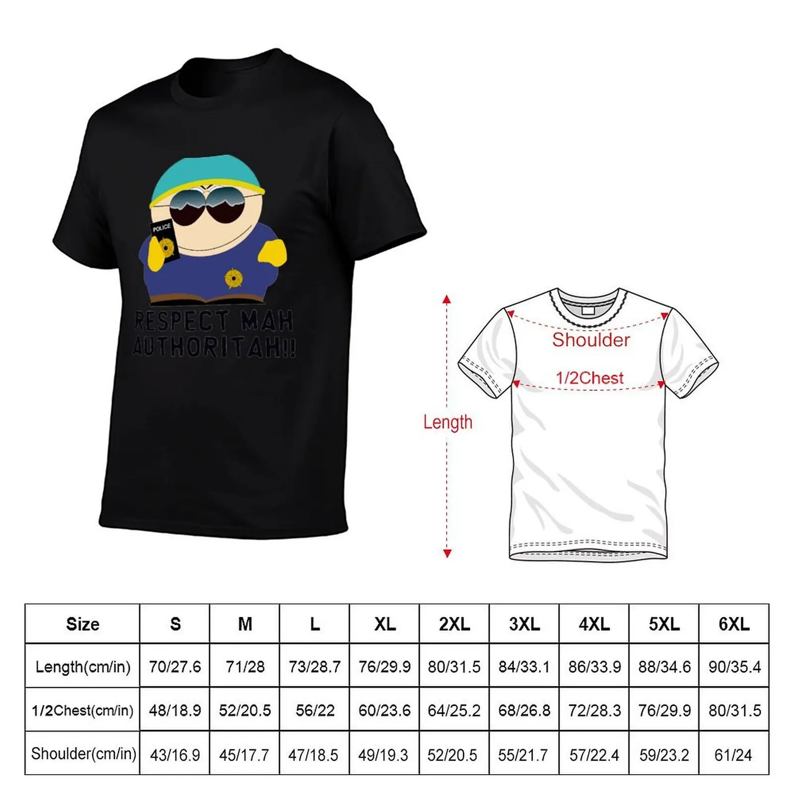 Respect My Authoritah T-Shirt customs blue archive shirts graphic tee men