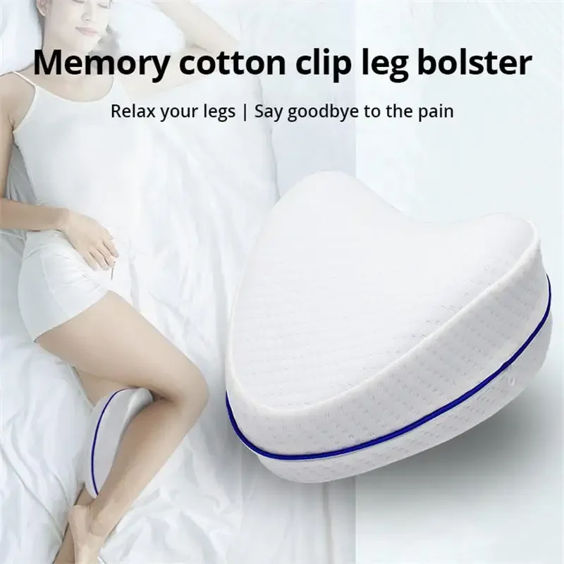 

Back Hip Body Joint Pain Relief Thigh Leg Orthopedic Sciatica Pad Cushion Home Memory Foam Cotton Leg Pillow