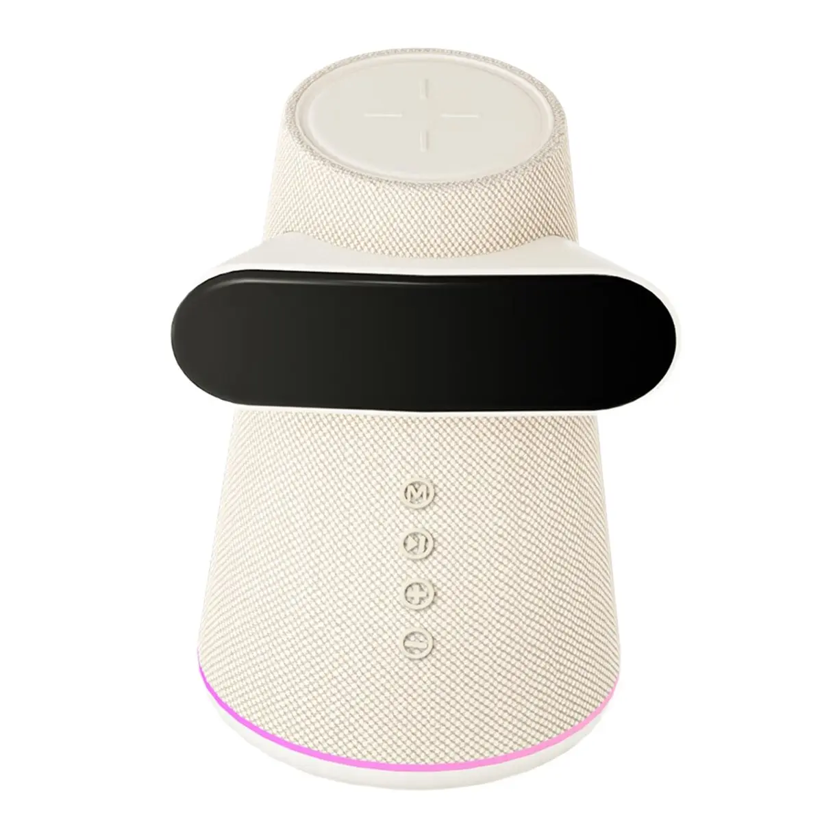 L73A NEW Bluetooth Speaker with LED Display, Wireless Charging, Room Decor for Cafes, Bedrooms, and More