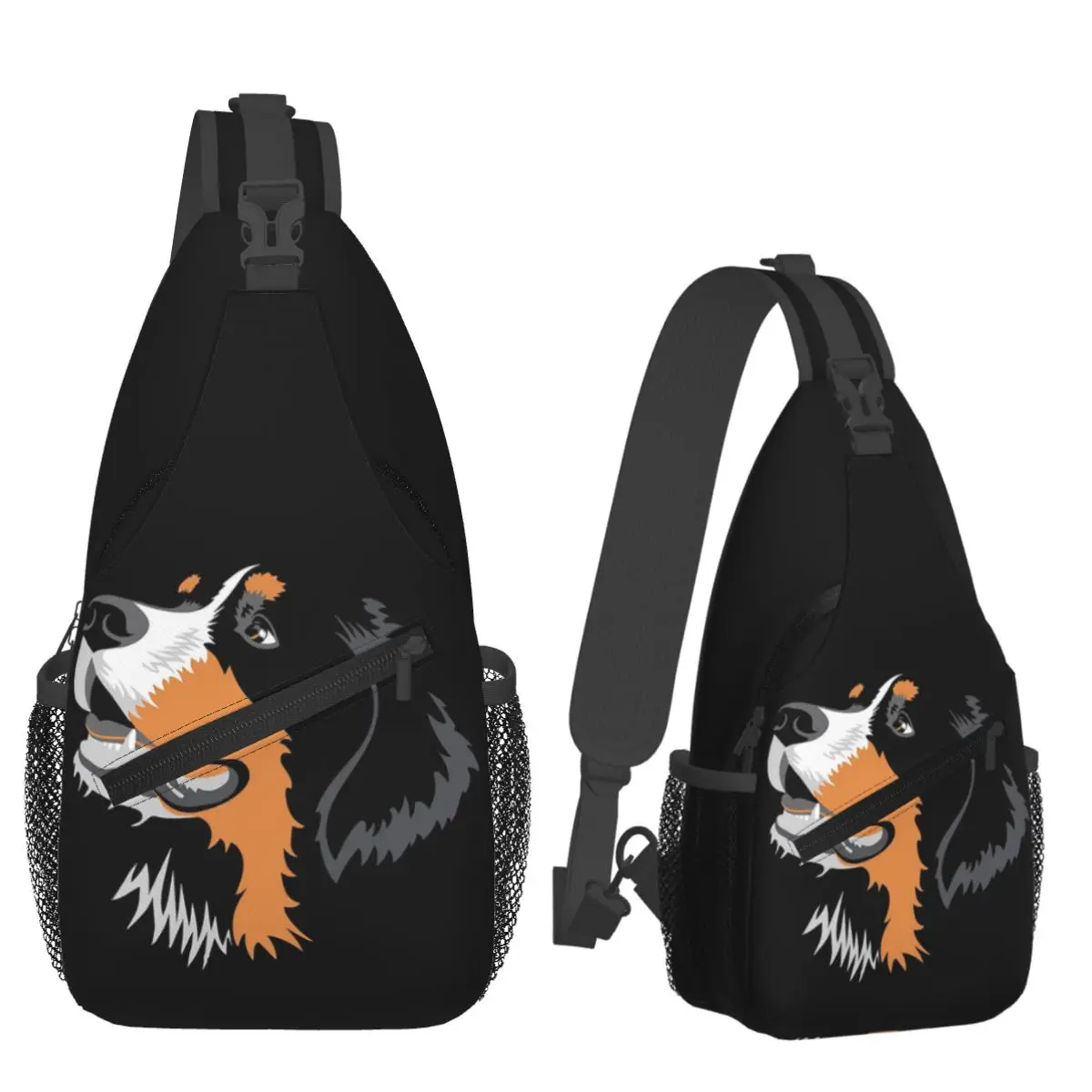 

Нагрудная сумка для бернского зенненхунда, мужской рюкзак через плечо, нагрудная сумка, дорожный походный рюкзак, сумка на плечо
