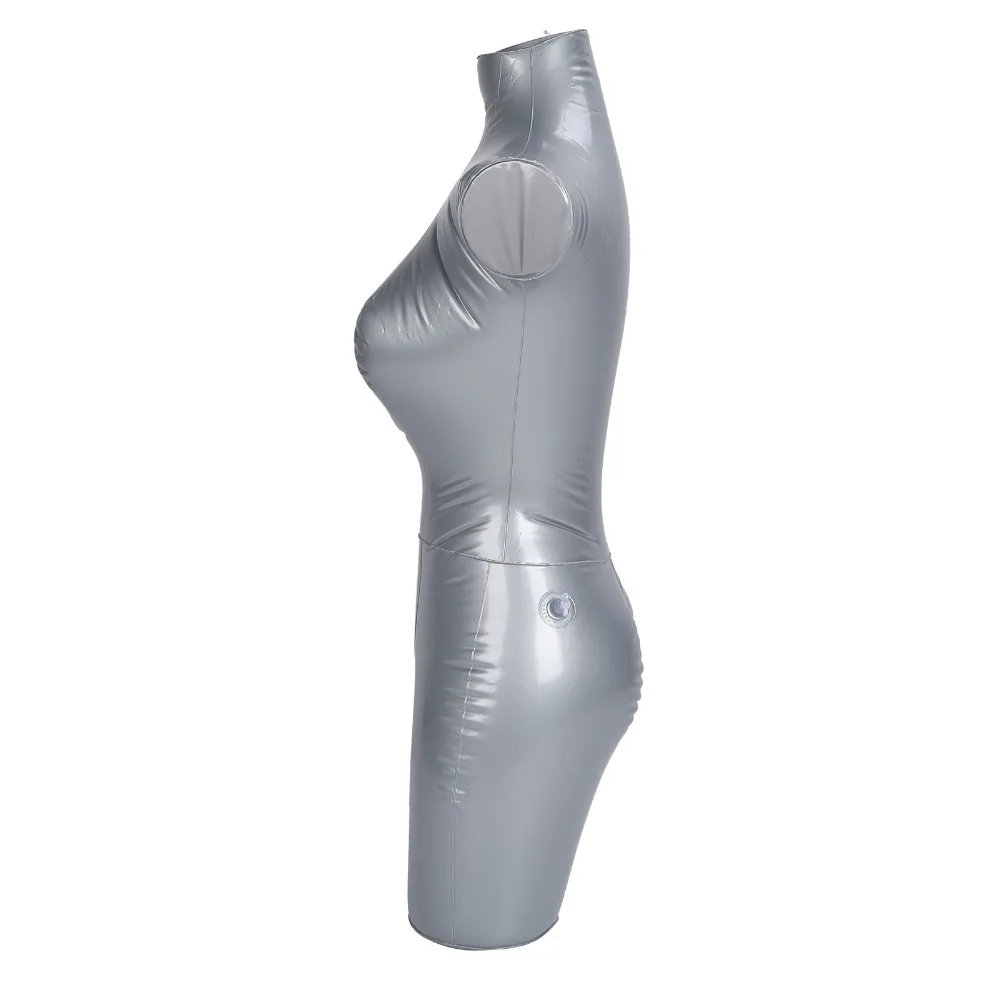 1pcs Inflatable Female Inflatable Mannequins Half Body Upper Body Half Body Mannequin Clothing Display Model Clothing Display