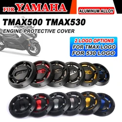 オートバイのエンジンステータカバーcncエンジン保護カバープロテクターヤマハt-max 530 2012-2015 tmax 500 2008-2011