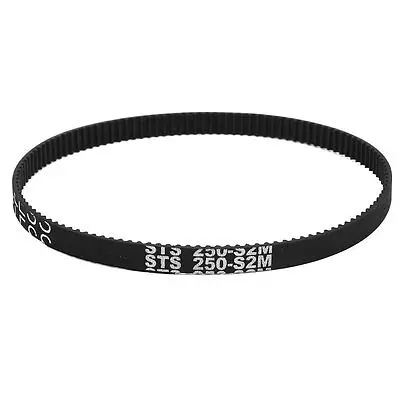 S2M-250 6mm Width 2mm Pitch 125T Engine Rubber Timing Belt for Stepper Motor