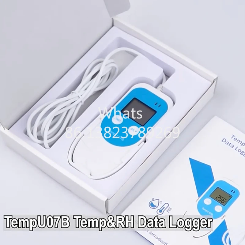 

Новый программируемый USB-датлоггер с ЖК-дисплеем для записи данных о влажности и температуре для супермаркетов и продуктовых магазинов Tzone Tempu07B