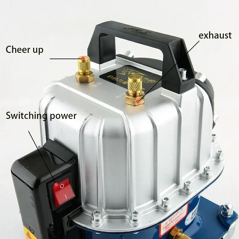 New 9L 220V 380W Car Air Conditioner Fluoride Tool Low Noise Car Tire Inflator Multifunctional Car Air Conditioner Repair Tool