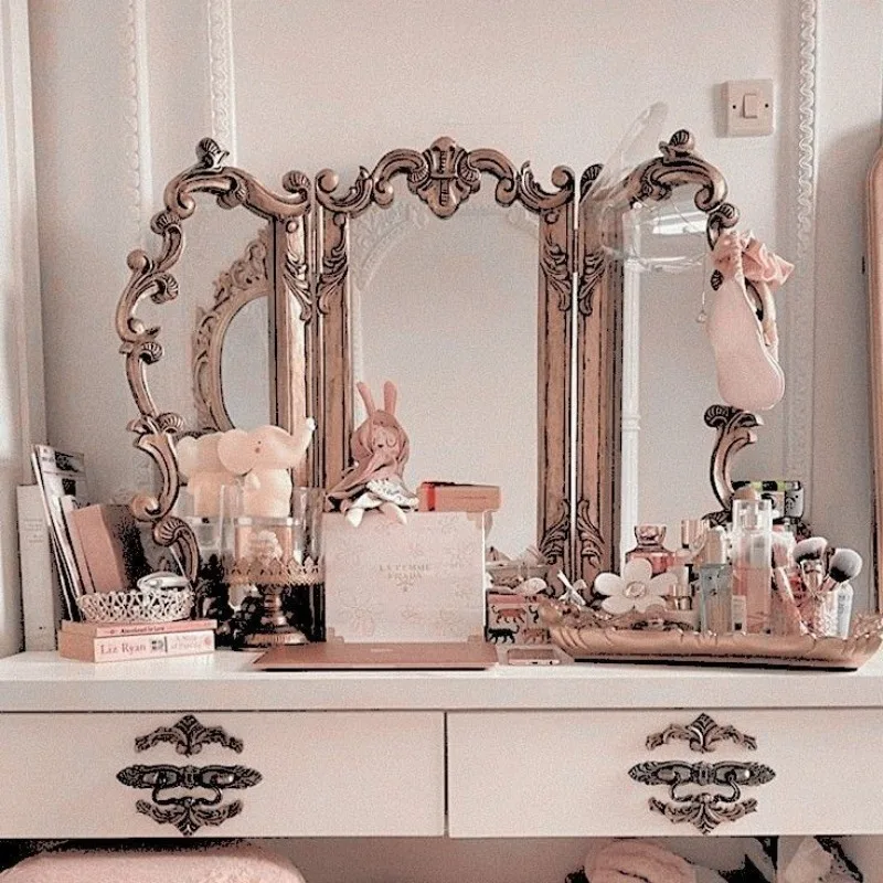 Alien Wall Art Design Ornaments Modern Beauty Decorative Mirrors Entrance Hall Bedside Nordic Decorazioni Casa Decorations Home