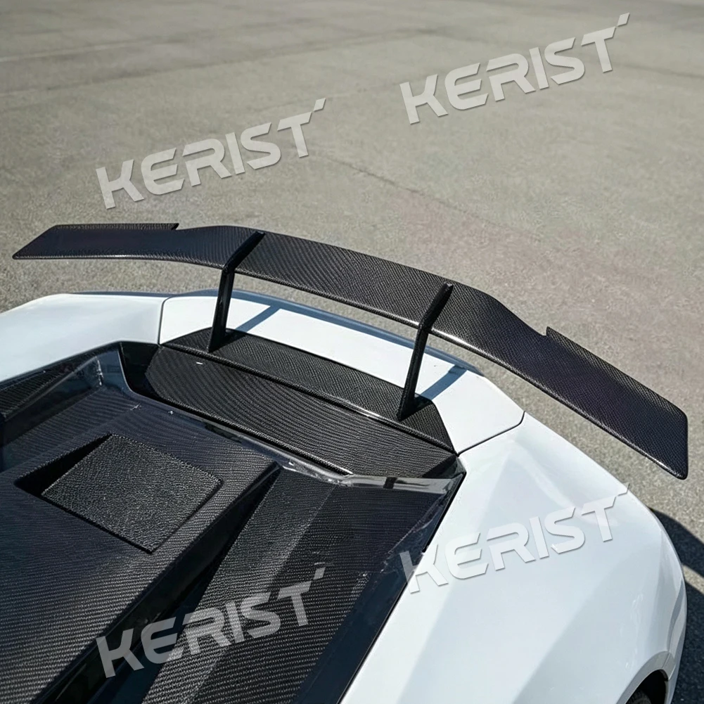 Carbon Fiber Rear Wing Spoiler for Lamborghini Huracan Evo AWD RWD Coupe 2-Door 2018-Up Performance Styling Car Part Accessory