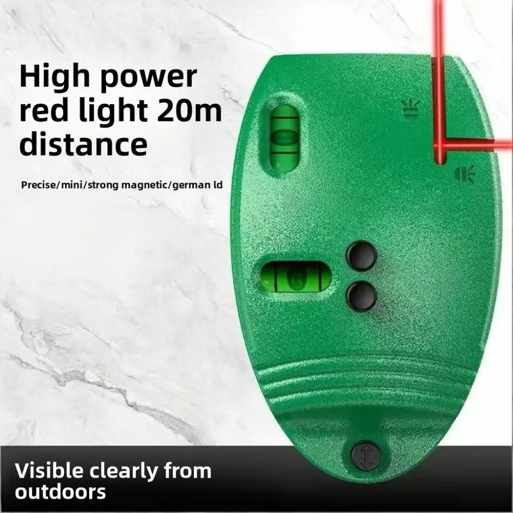 90 Degree Infrared Laser Level Tool High Precision Self Leveling Right Angle Measuring Tool Construction Leveling Tool