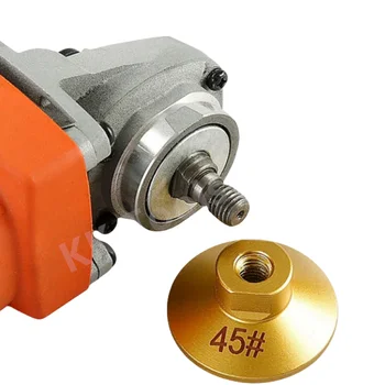 45/60/100# Brazed Flat Grinding Head Abrasive Polishing Stone Marble Quartz Granite Cobblestone Sharp Efficient