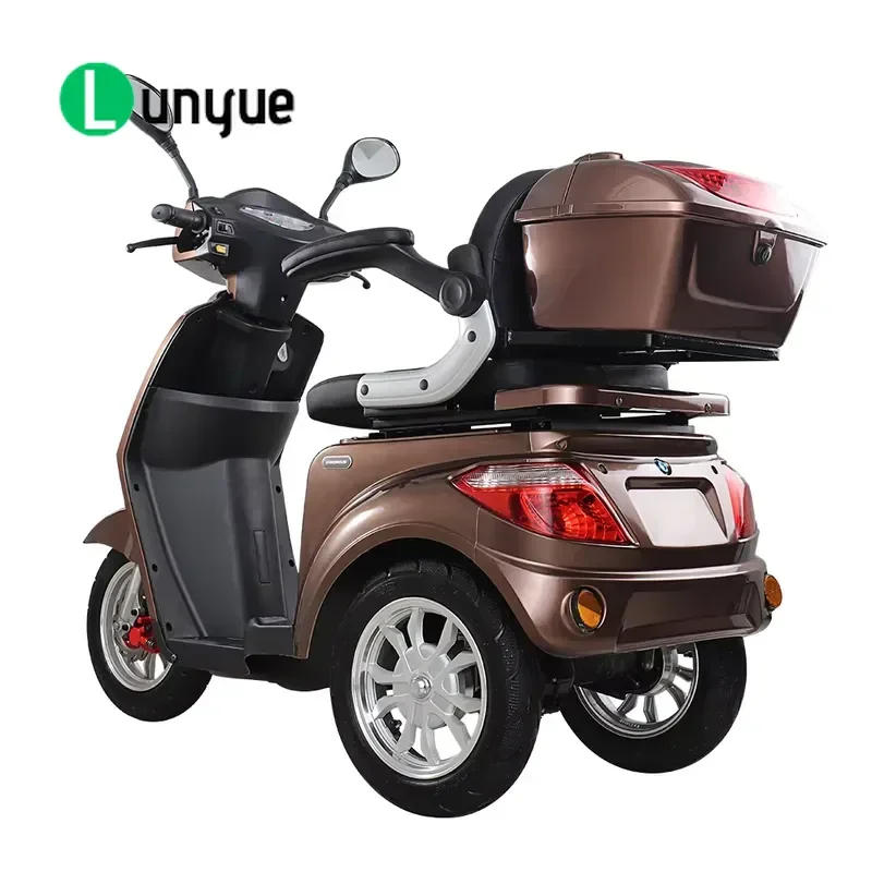 3 Wheel Mobility Scooter Moped Cargo Scooter Electric Tricycle with 3 Wheel for Adult