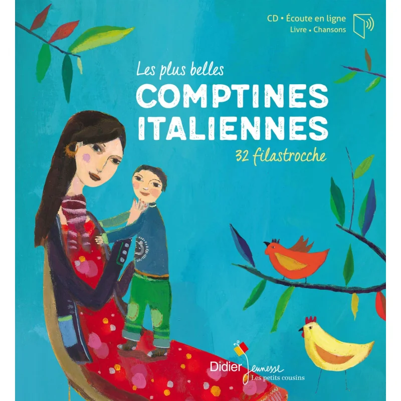 

Les Plus Belles Comptines Italiennes Magdeleine Lerasle Didier Jeunesse 9782278098026 Book