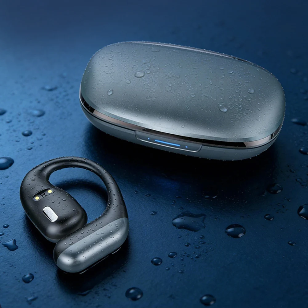 Bluetooth-Kopfhörer, Kabelloses Headset mit Mikrofon, Kabellose Bluetooth-Ohrhörer mit Geräuschunterdrückungsmikrofon für Arbeit, Mobiltelefone – Detail 9