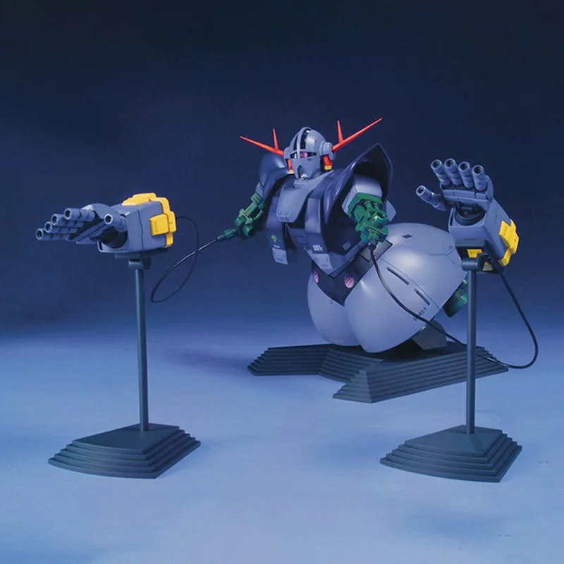 ฟิกเกอร์อนิเมะ GUNDAM ของแท้จาก Bandai รุ่น MG 1/100 Zeong MSN-02 แบบประกอบเอง ของเล่นแอคชั่นฟิกเกอร์สำหรับเด็กชาย เด็กหญิง และเด็กๆ ของขวัญและของตกแต่ง