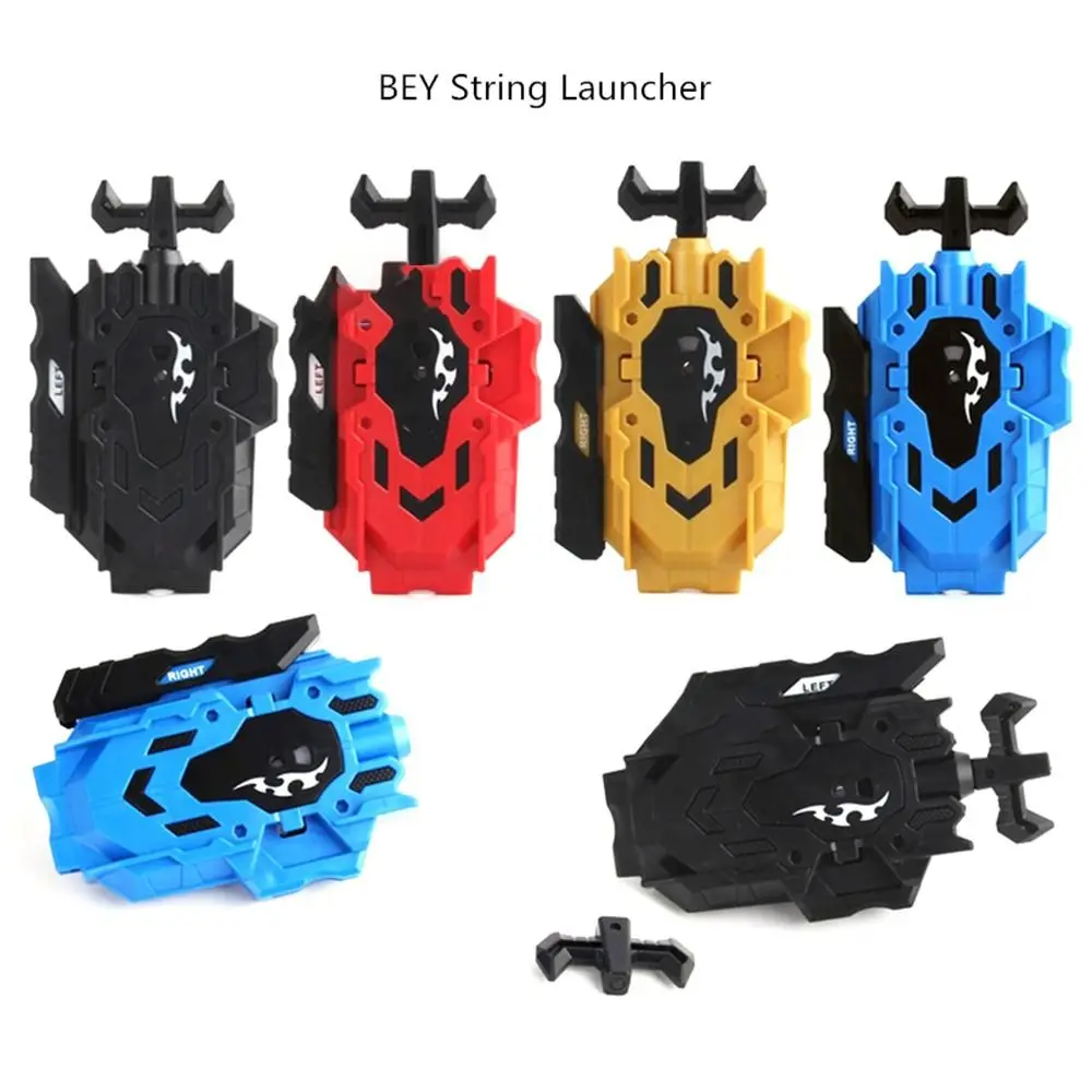 New Two-way Spinning Top Burst Launcher Spinning Tops Turn Toy Gyro Pull Rod Wire Anime Spinning Top Accessories Children