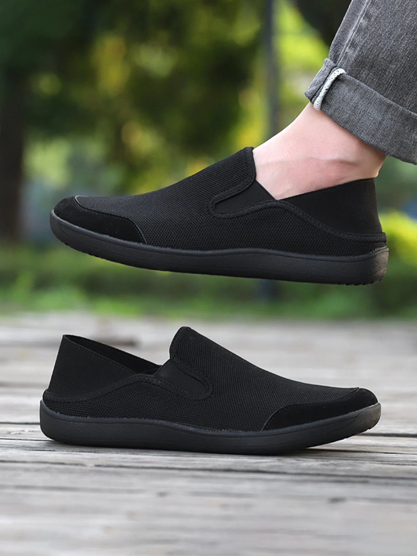 Barefoot Minimalist Shoes Mens Wide Barefoot Shoes Casual Walking Shoes Zero Drop Sole Comfortable Jogging Shoes Big Size 36-46