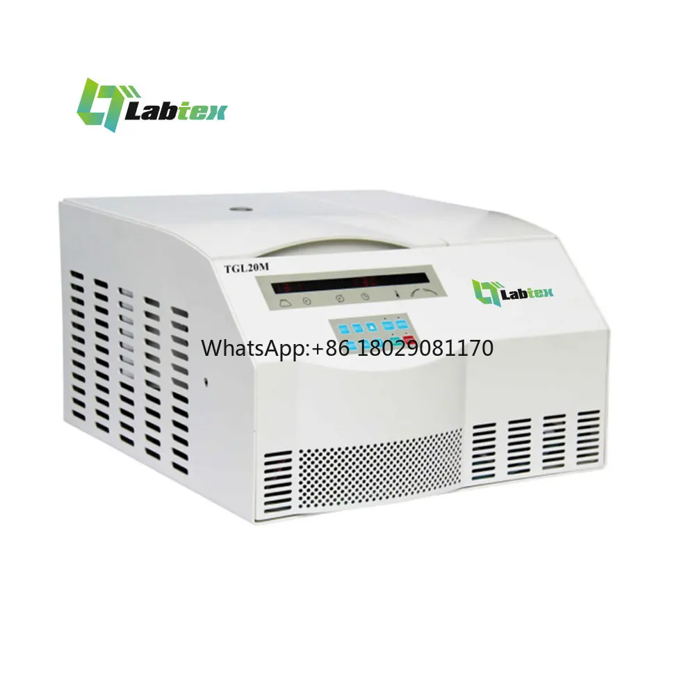 21000rpm Desktop High Speed Refrigerated Industrial Centrifuge for Lab