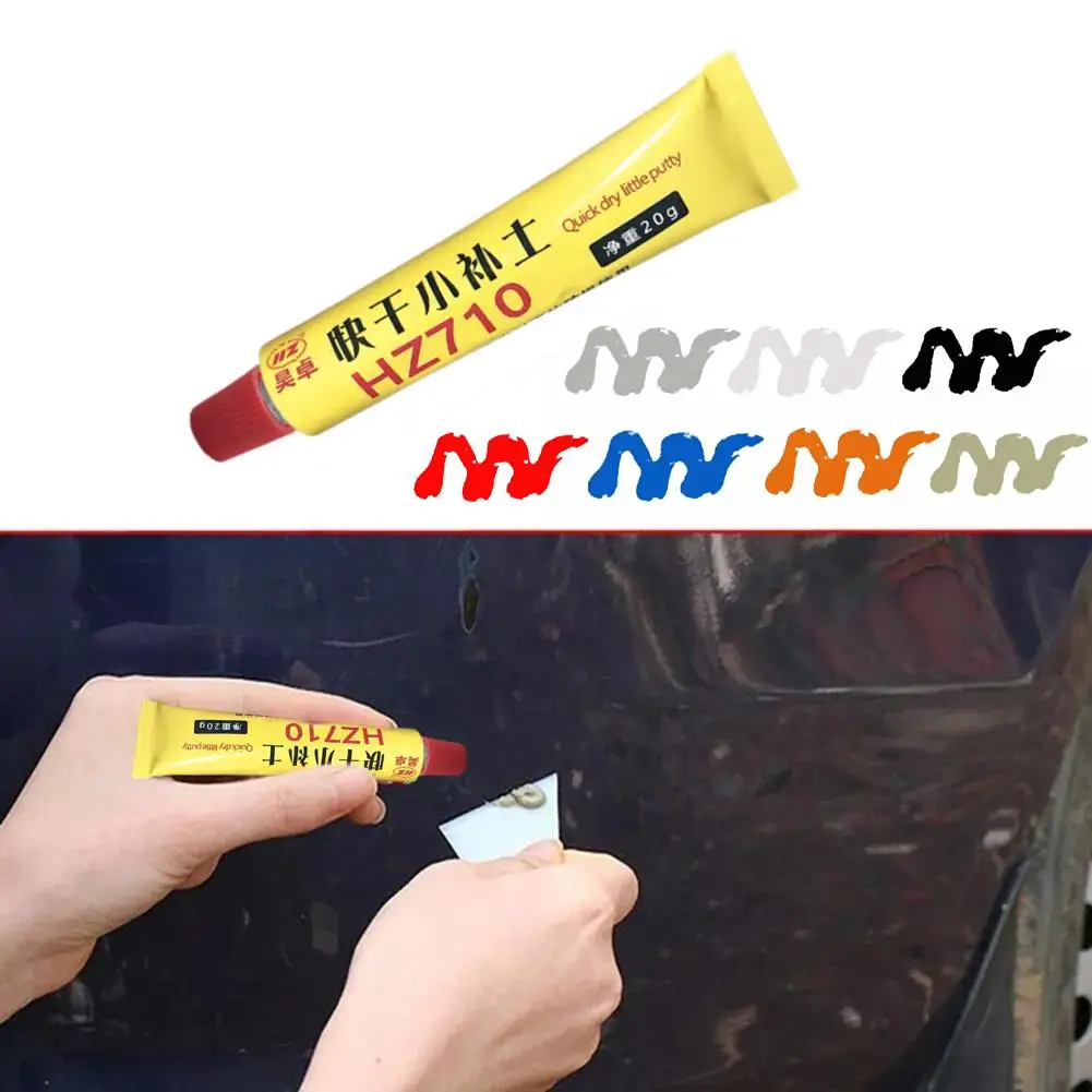 20g Car Body Putty Scratch Filler Quick Drying Putty Pen Repair Smooth Painting Universal Assistant Tool W1k5