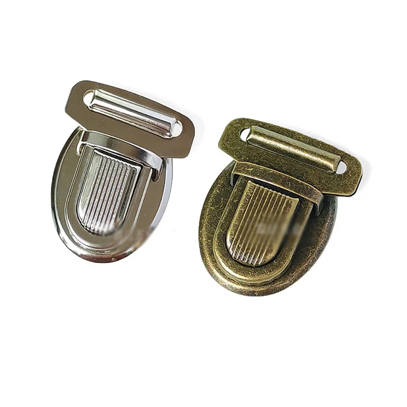 

3PCS Mobile Phone Bag Women's Bag Handmade DIY Lock Buckle Plug-in Lock Buckle Luggage Bag Lock Buckle Duck Tongue Plug-In Lock