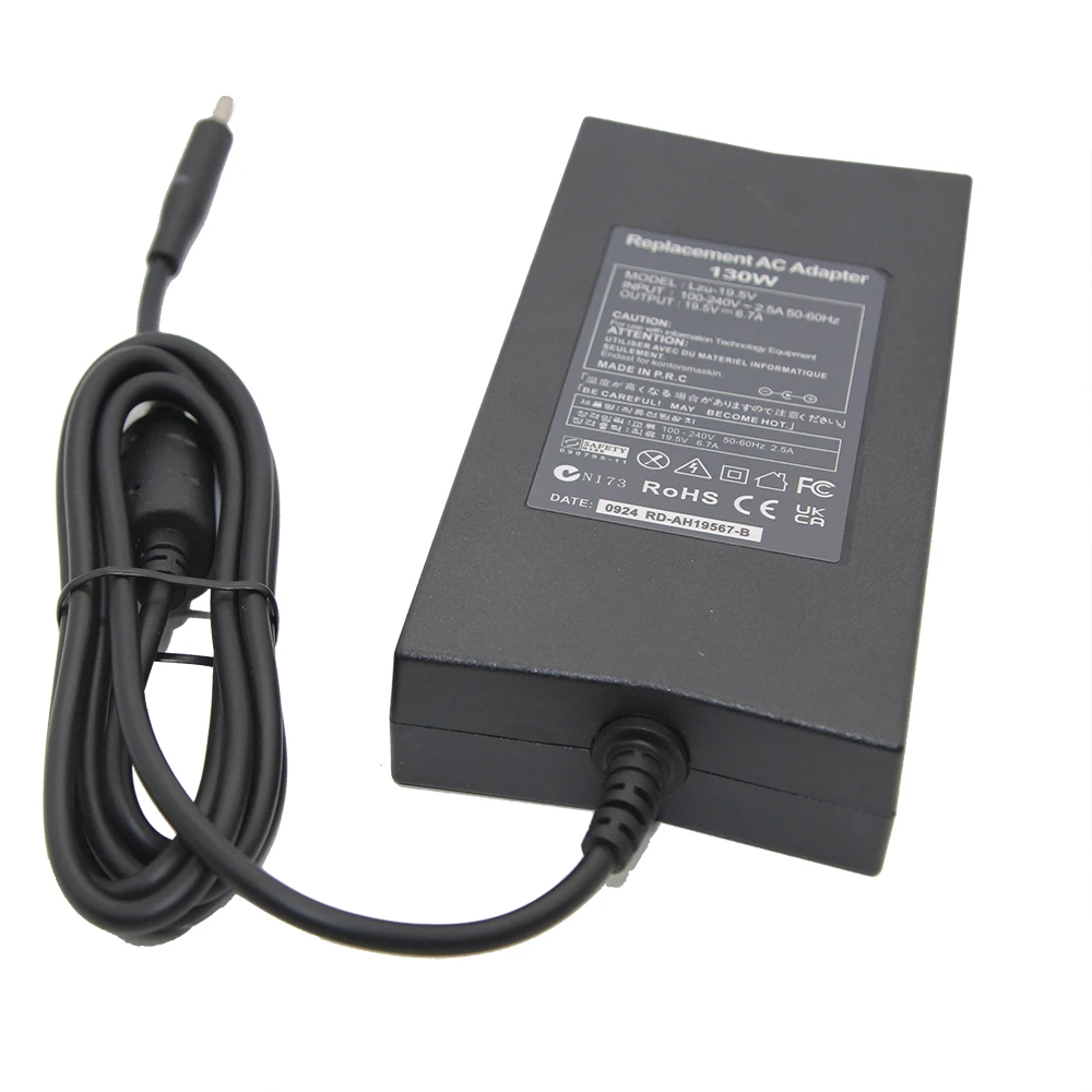 130W 19.5V 6.7A 4.5*3.0mm Laptop AC Adapter DC Charger For Dell XPS 14 15 9530 Precision M6300 Ispiron15 7000 7557 Power Supply