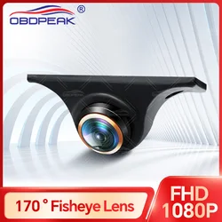 AHD 1080P Car Rear View Camera 170° Fisheye Golden Lens Full HD Night Vision Vehicle Reversing Front Cameras 360 For Dash cam