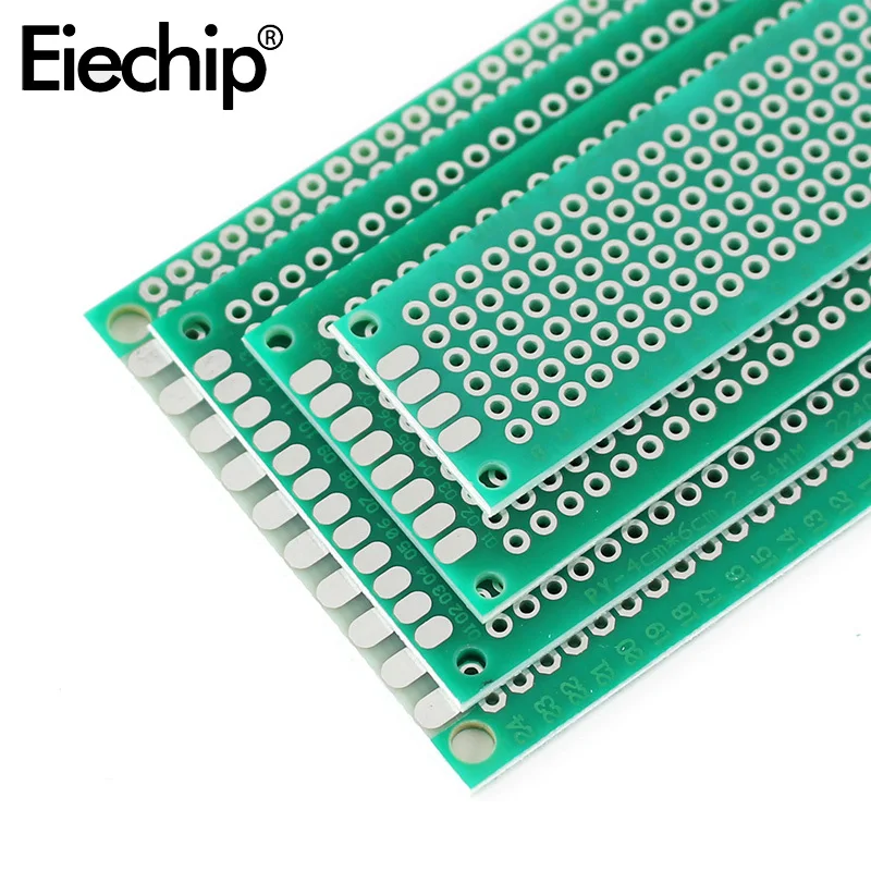 Universal Circuit Board ด้านเดียวบอร์ด PCB ต้นแบบแผงวงจร DIY ชุดอิเล็กทรอนิกส์ 2.54 มม. สําหรับการทดลอง Arduino