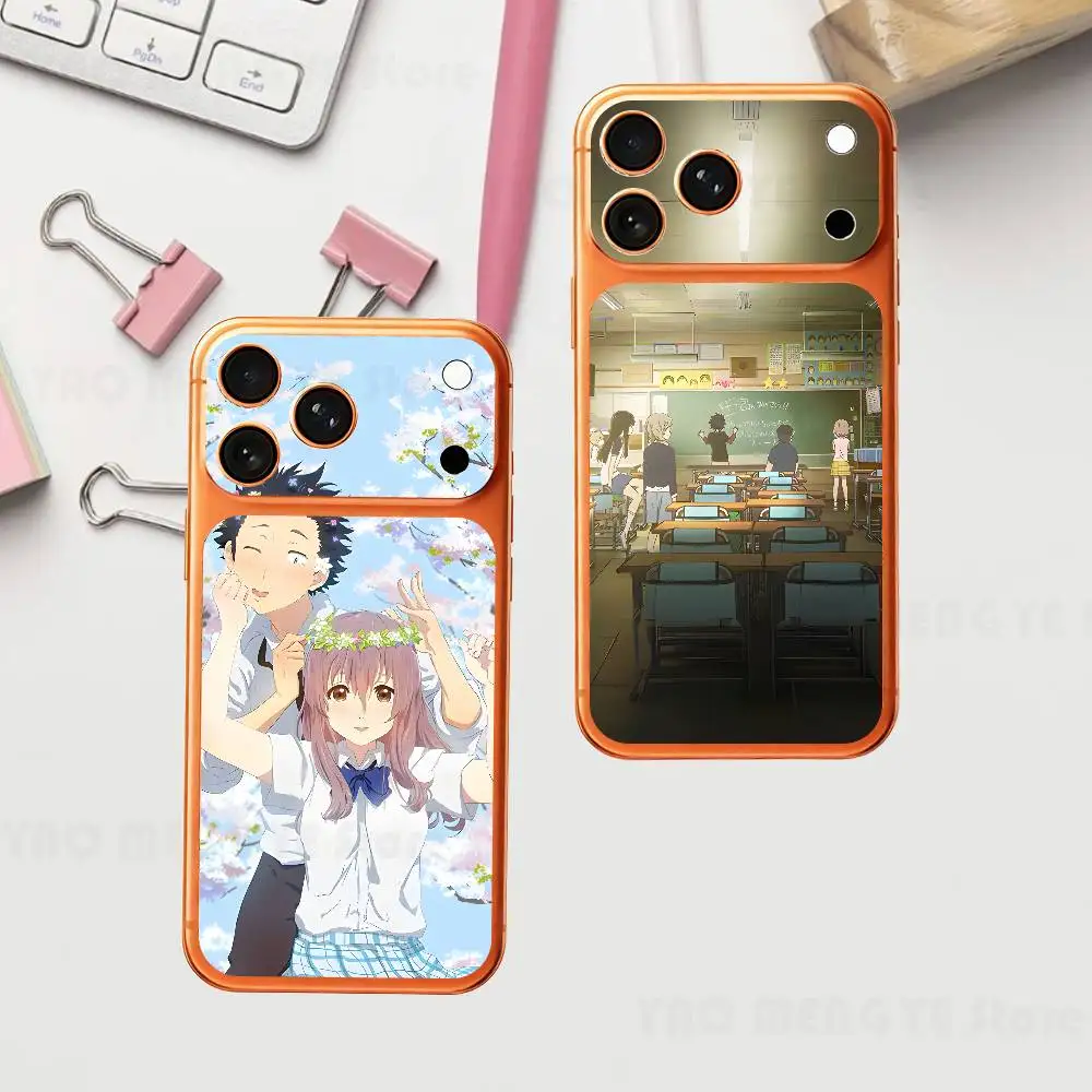 

Film A Silent Voice Plain Decal Skin For IPhone17 Pro ProMax Back Film Cover Wrap Anti-scratch Durable Sticker